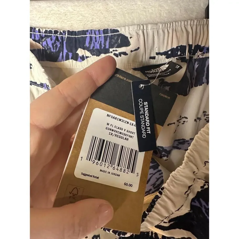 NWT The North Face Class V Shorts‎ Size 1X Regular